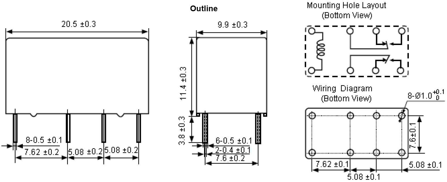 ממסר ממסרים לאלקטרוניקה